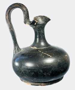 Black lecythus, 4th century BC - source Helios Gallery Antiquities